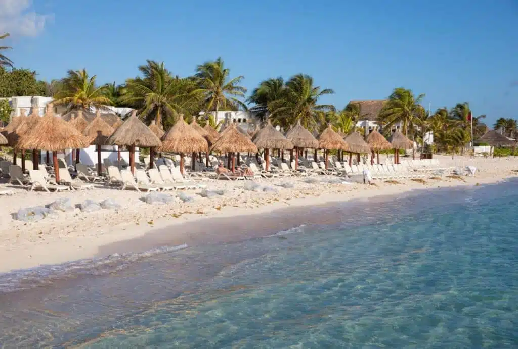 how to get from Holbox to Tulum Mexico